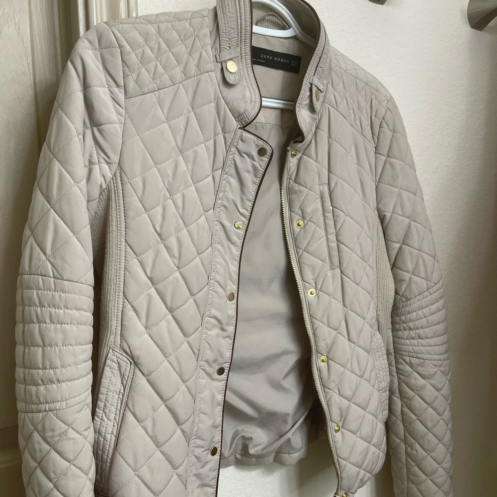 Zara beige jacket